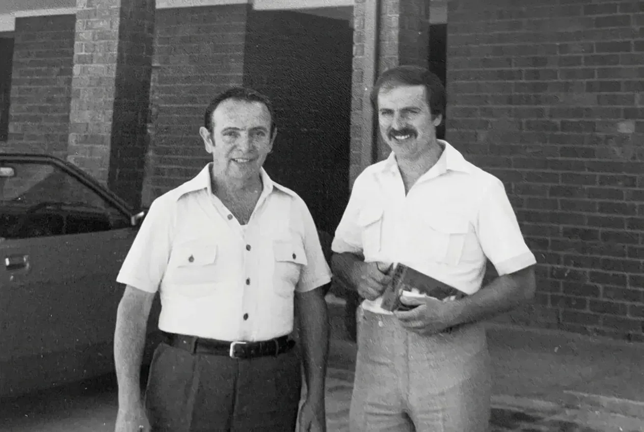 The Catalano family — three generations