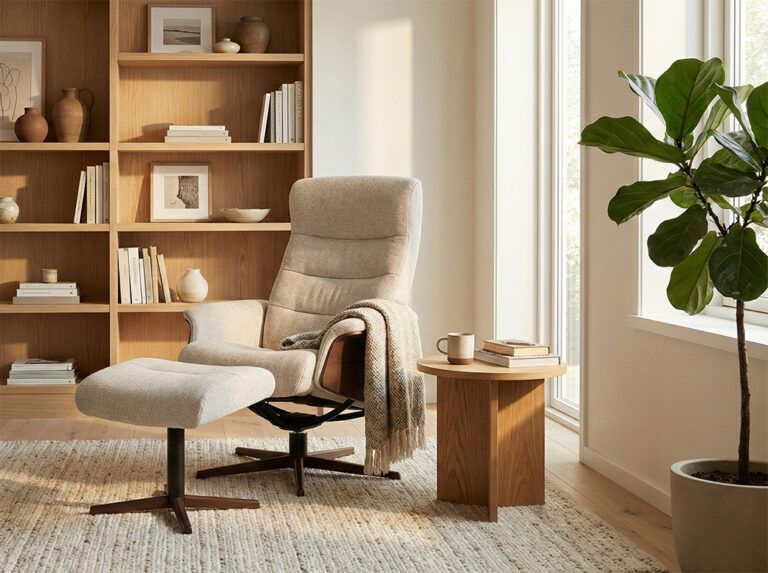 H2 Seating Ryker recliner — Norwegian comfort seating at Catalano Interiors