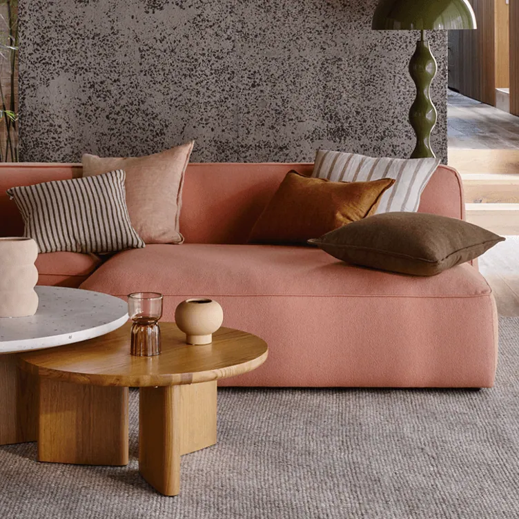 Sofas — Sink into tailored comfort, sculpted silhouettes, and lounge pieces chosen to last.